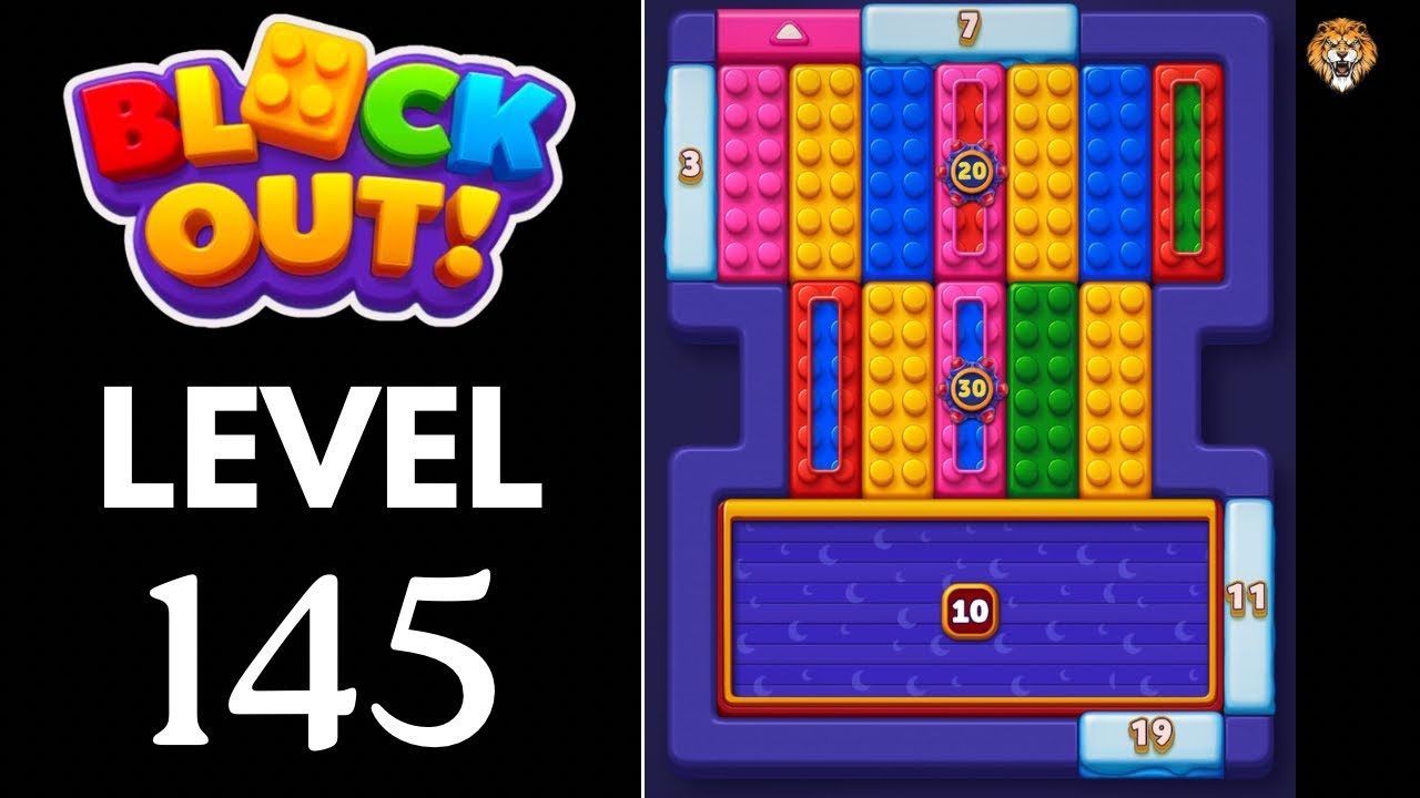 Block Out - Color Sort Puzzle Level 145 Walkthrough - YouTube