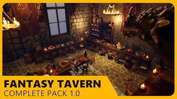Create Your Own Unique Fantasy Tavern Scene in Unreal Engine Easily