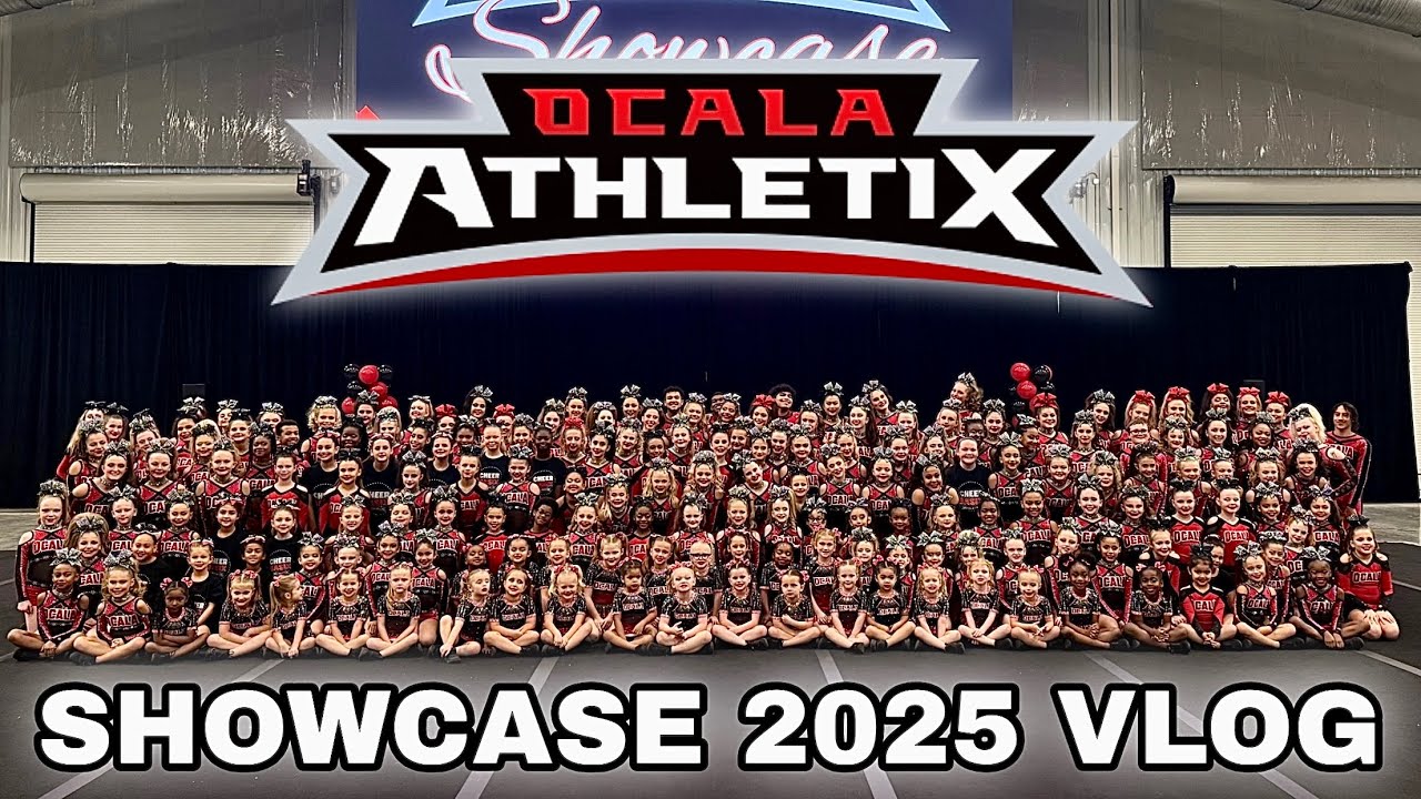 OCALA ATHLETIX SHOWCASE 2025 VLOG | Behind The Scenes As A Cheer Coach