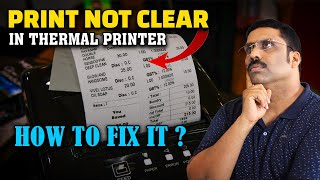 PRINT NOT CLEAR IN THERMAL PRINTER HOW TO FIX? 2023 screenshot 5