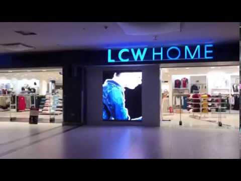 lcw home magazasi indoor led ekran youtube