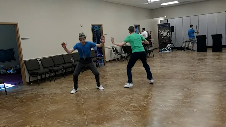 Solo jazz routine, Tyler and Jonathan Gillett