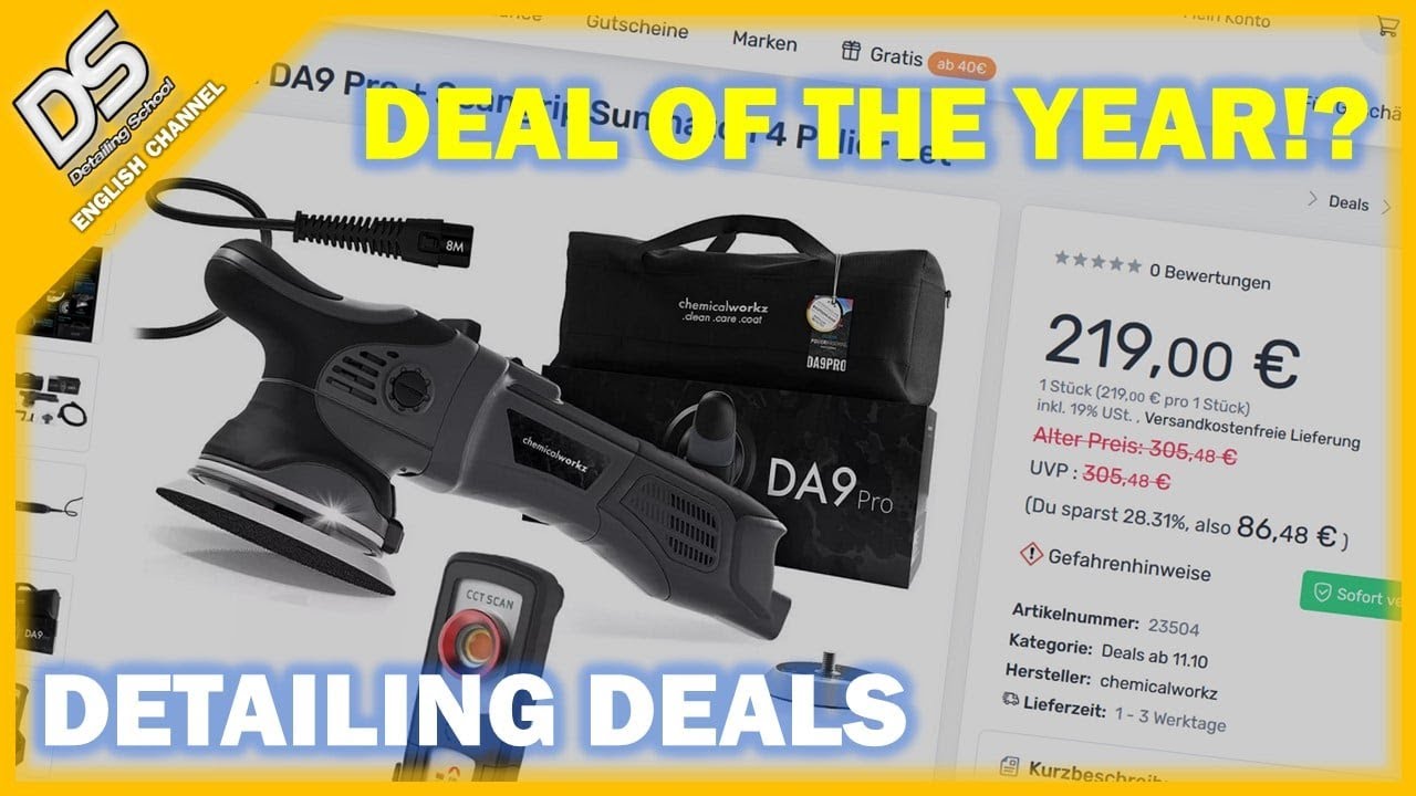DEAL OF THE YEAR?! chemicalworkz DA9 Pro AND Scangrip Sunmatch 4