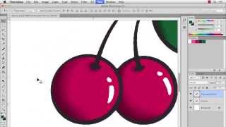 Photoshop Dissolve Airbrushing for Textile Design screenshot 4