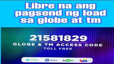 FREE ACCESS CODE||GLOBE/TM GATEWAY||2021+HOW TO LOAD USING GLOBE/TM GATEWAY IN TPC?