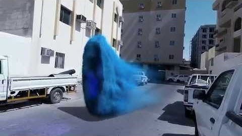 VFX Artist made Thanos Portal in Real Life #2 | 3ds max and After effects