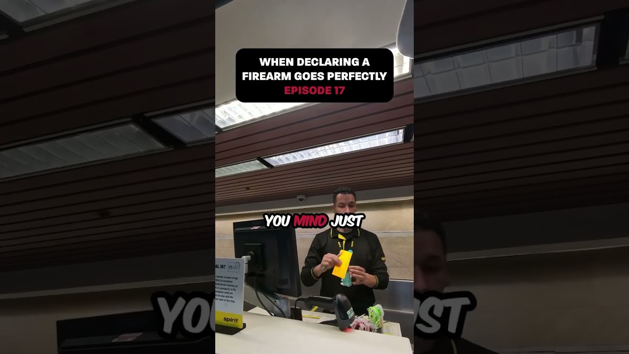 When Declaring a Firearm Goes Perfectly [Episode 17] #flyingwithguns