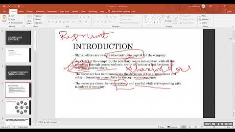 Secretarial Practice class 12 chapter-6 Correspondence with members