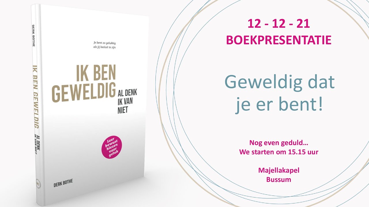 Ik Ben Geweldig Al Denk Ik Van Niet