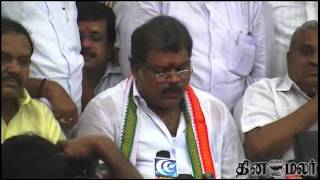 G. K. Vasan Quits Congress, Floats New Party - Dinamalar Nov 3Rd 2014 News