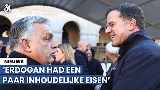 ‘Dit wordt Rutte aangerekend door Orban’