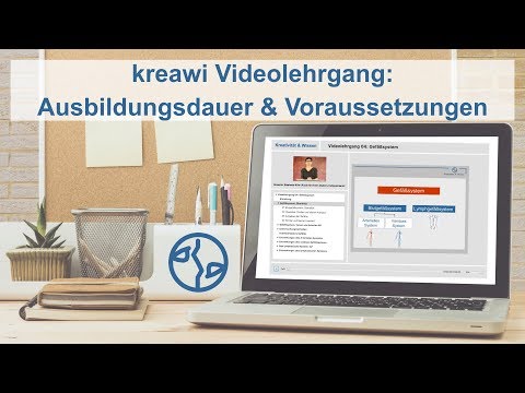 kreawi Videolehrgang:  Ausbildungsdauer und Voraussetzungen