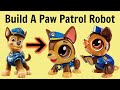 Construyendo Robots de Chase &amp; Rubble de Paw Patrol