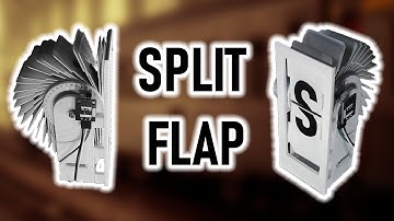 Split Flap Display | You Can Make One Too IZI