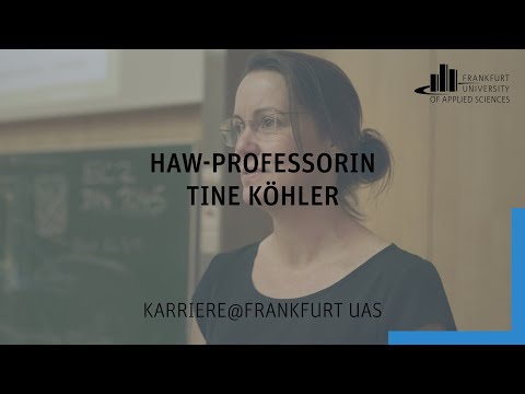Karriere@Frankfurt UAS: HAW-Professorin
