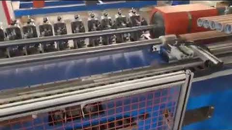 automatic loading unloading paper tube cutting machine
