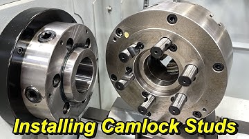 Shop Talk: How To Install Camlock Studs for Lathe Chucks