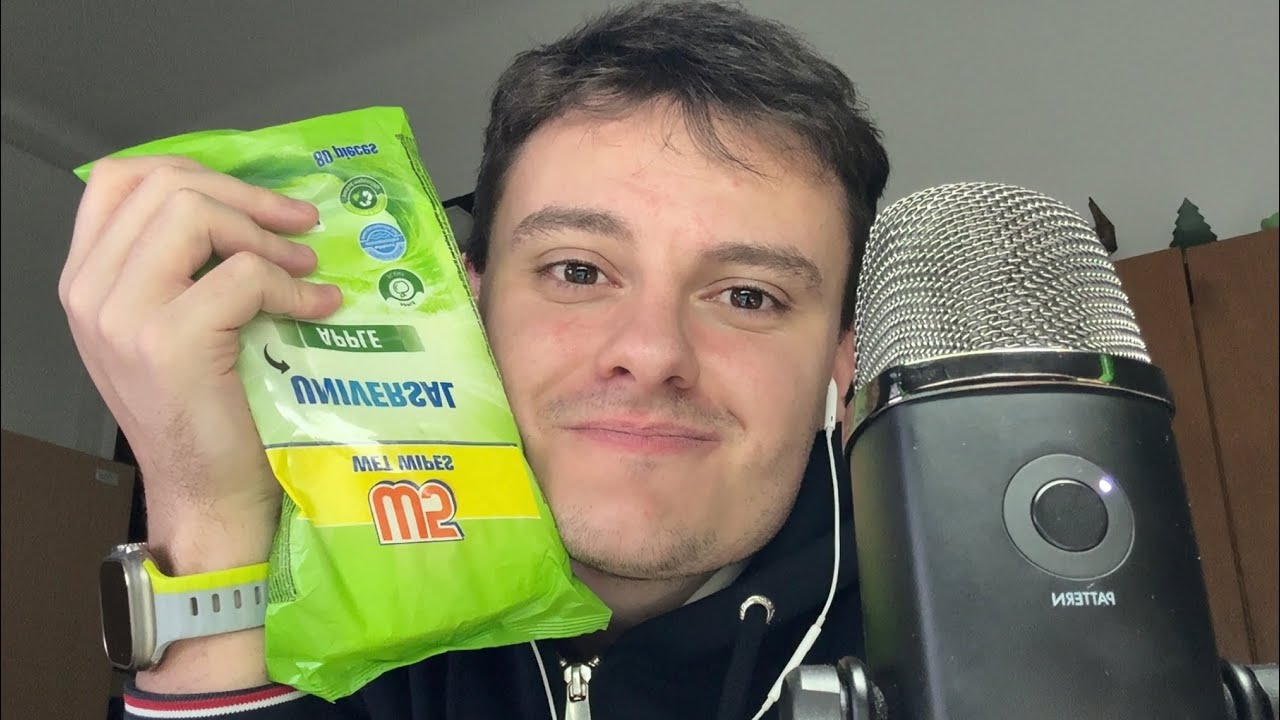 ASMR Crinkle Plastic, Paper Towel & Sticky Tape (No Talking) 