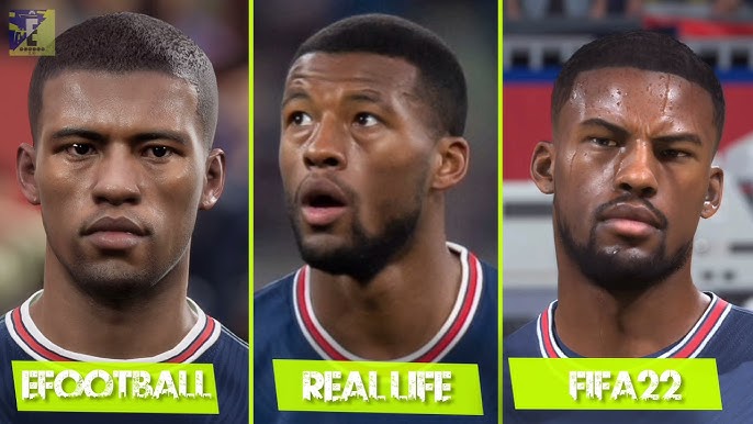 FIFA 23 x eFootball: veja comparativo gráfico de faces no PS5