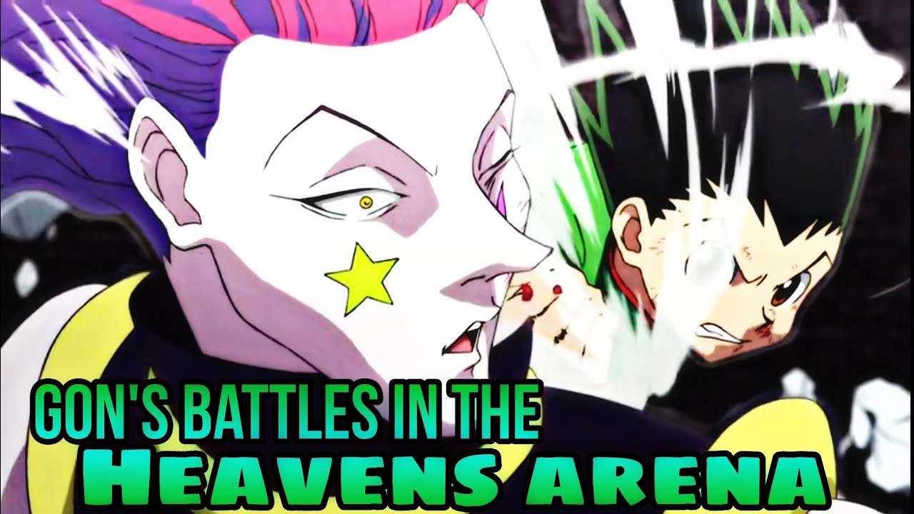 GON'S BATTLES IN THE HEAVENS ARENA Hunter x Hunter tagalog HD - YouTube
