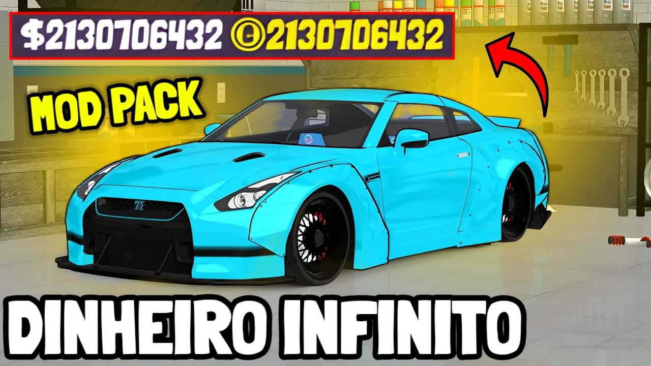 FR LEGENDS MOD PACK GTR-R35 E DINHEIRO INFINITO APK