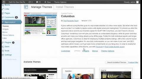 Hướng dẫn cài đặt Wordpress themes - Bài 1