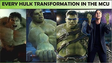 Every Hulk Transformation in the MCU Movies (2008-2018) | Samdev Movieclips