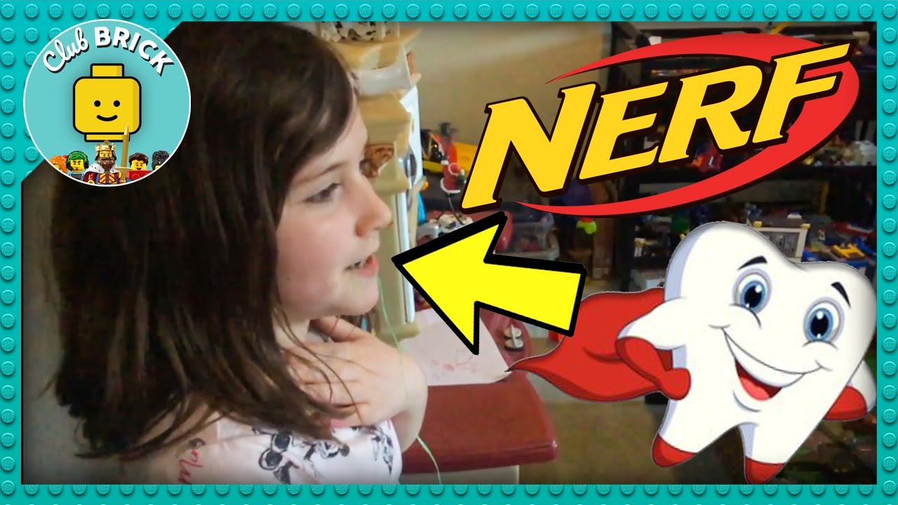 Epic Tooth Removal With Nerf Gun in Slow Motion! YouTube