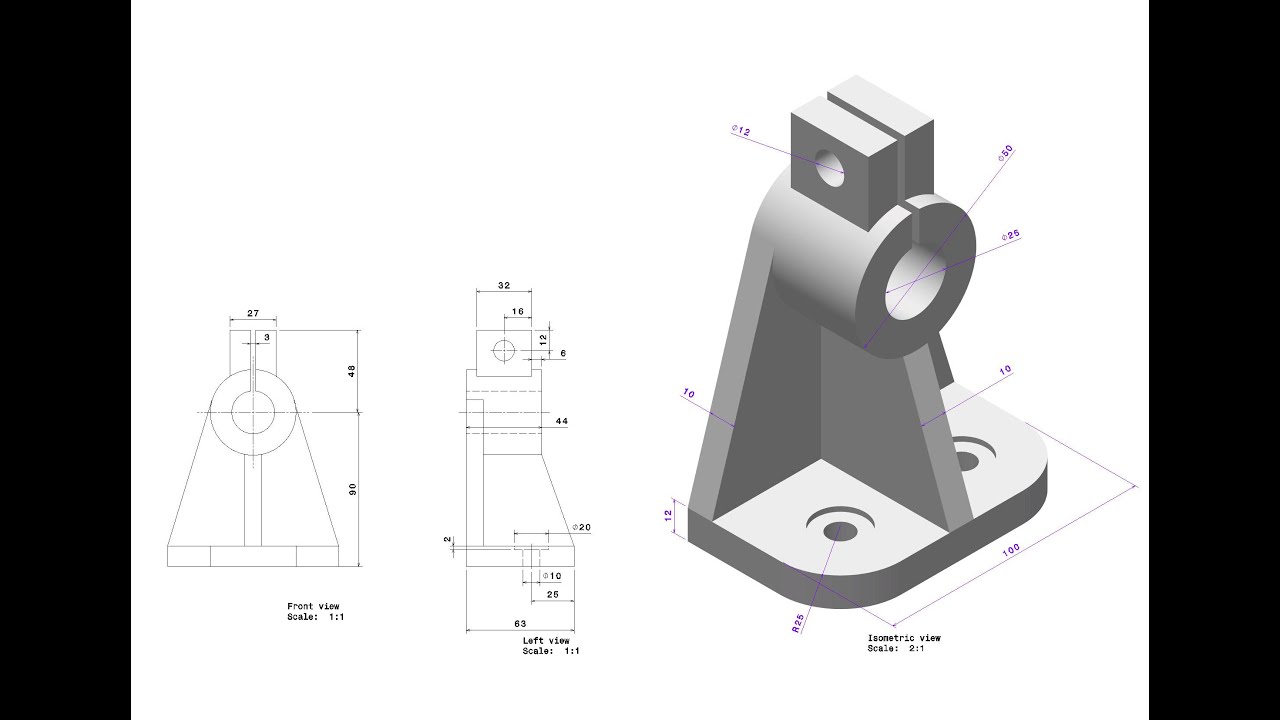 CATIA V5 TUTORIAL EXERCISE 7 - YouTube
