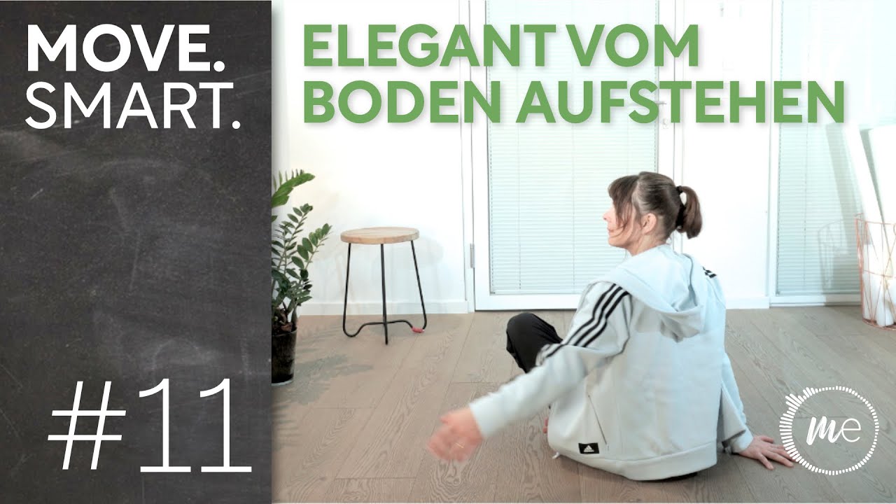 Bewegungsmuster verbessern mit Feldenkrais: Elegant vom Boden aufstehen.