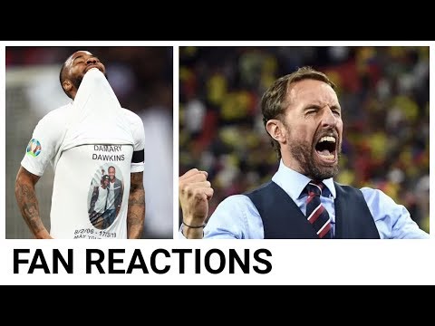 Fan Reactions Sterling bags hattrick as England thrash Czechs  England vs Czech Republic 50