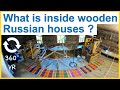 Museum of wooden architecture interiors. Suzdal. Russia.