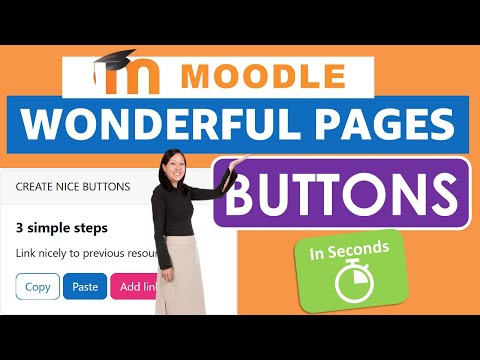 Moodle Beautiful Buttons