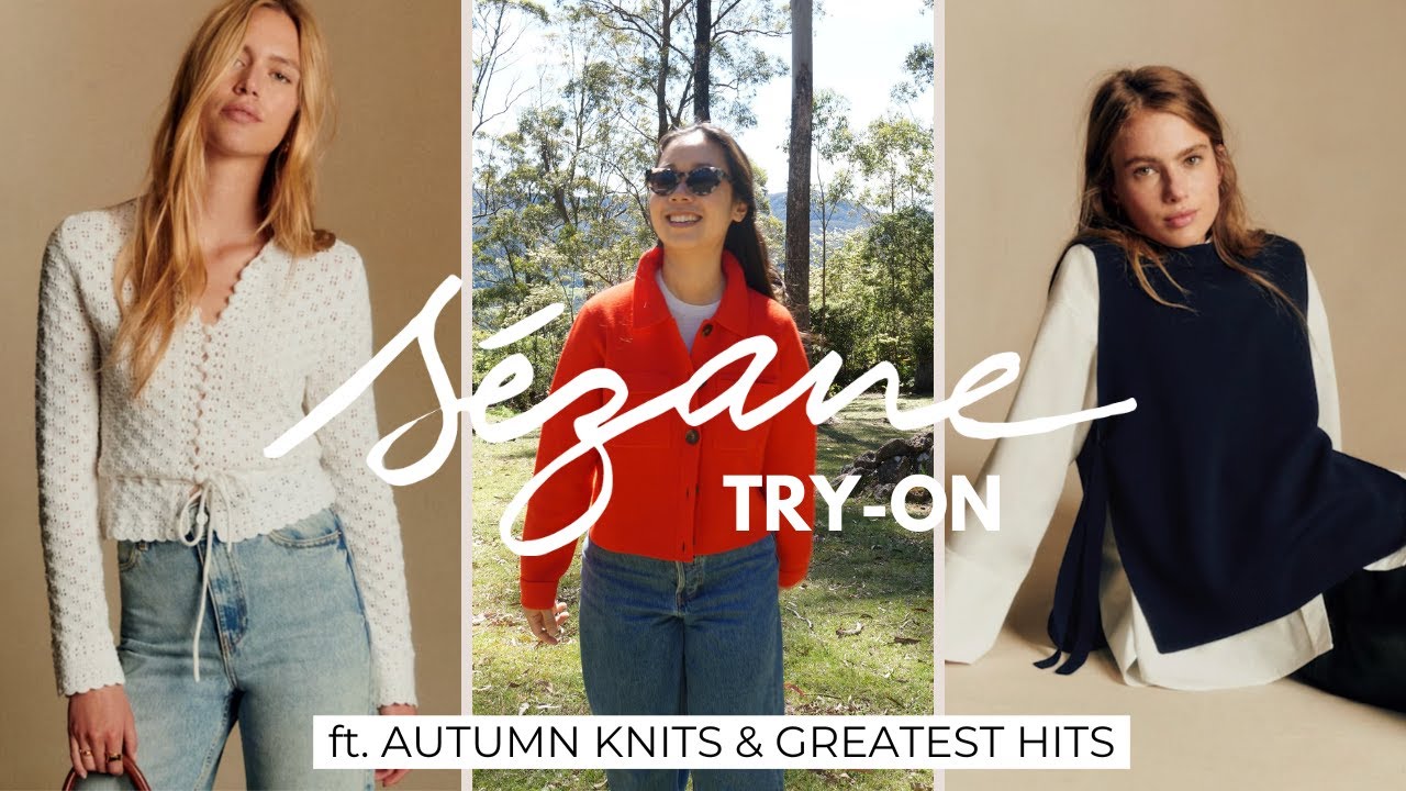 Примерка и обзор осенней коллекции SEZANE | Джинсы Brut Sexy, рубашка Chlo, трикотаж Betty, Neli,...