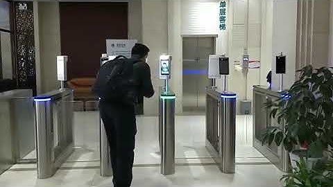 Face recognition access Automatic Swing Gate System