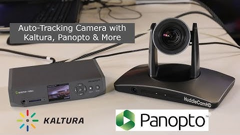 Integrating our Auto-Tracking Camera with Kaltura, Panopto & More