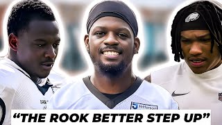 Eagles Eli Ricks Sends CRYPTIC Message 😳 Antwaun Powell Ryland on the Hot Seat? Mukuba First Team!