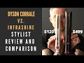 Dyson Hair Straightener (Corrale vs. Infrashine, PRO COMPARISON)