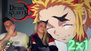 SENJURO DESERVES THE WORLD! Demon Slayer 2x1 - Sound Hashira Tengen Uzui Reaction! Deniz & Masha