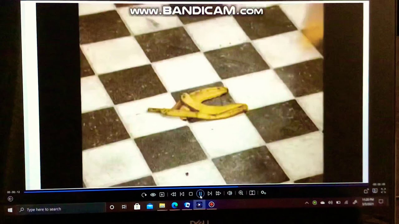 Slip On Banana Peel 🍌 YouTube