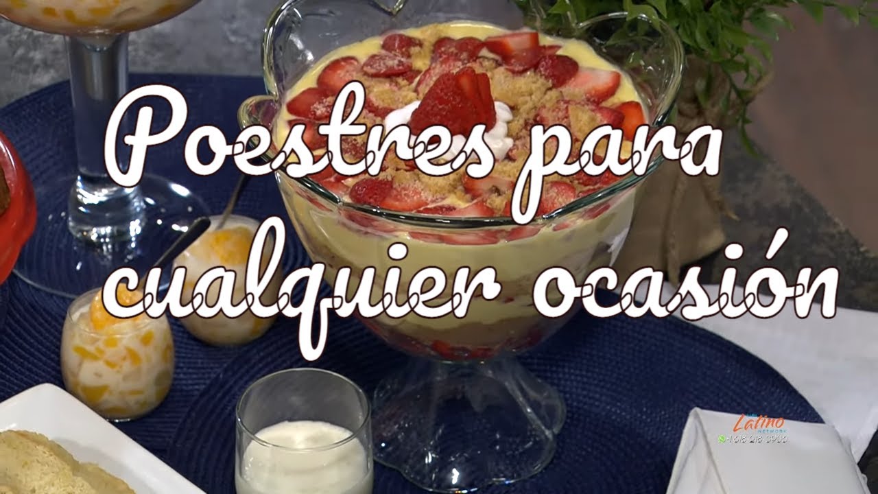 “Postres para cualquier ocasión“