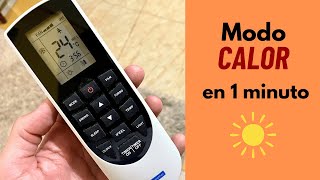 Cómo Configurar Modo CALEFACCIÓN en Aire Acondicionado by Refrigeración Alonso 629 views 2 months ago 1 minute, 9 seconds