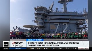 Israeli Prime Minister Bejamin Netanyahu is at the White House to discuss developments in Iran
