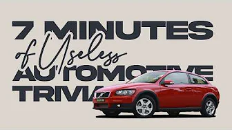 7 Minutes of Useless Automotive Trivia