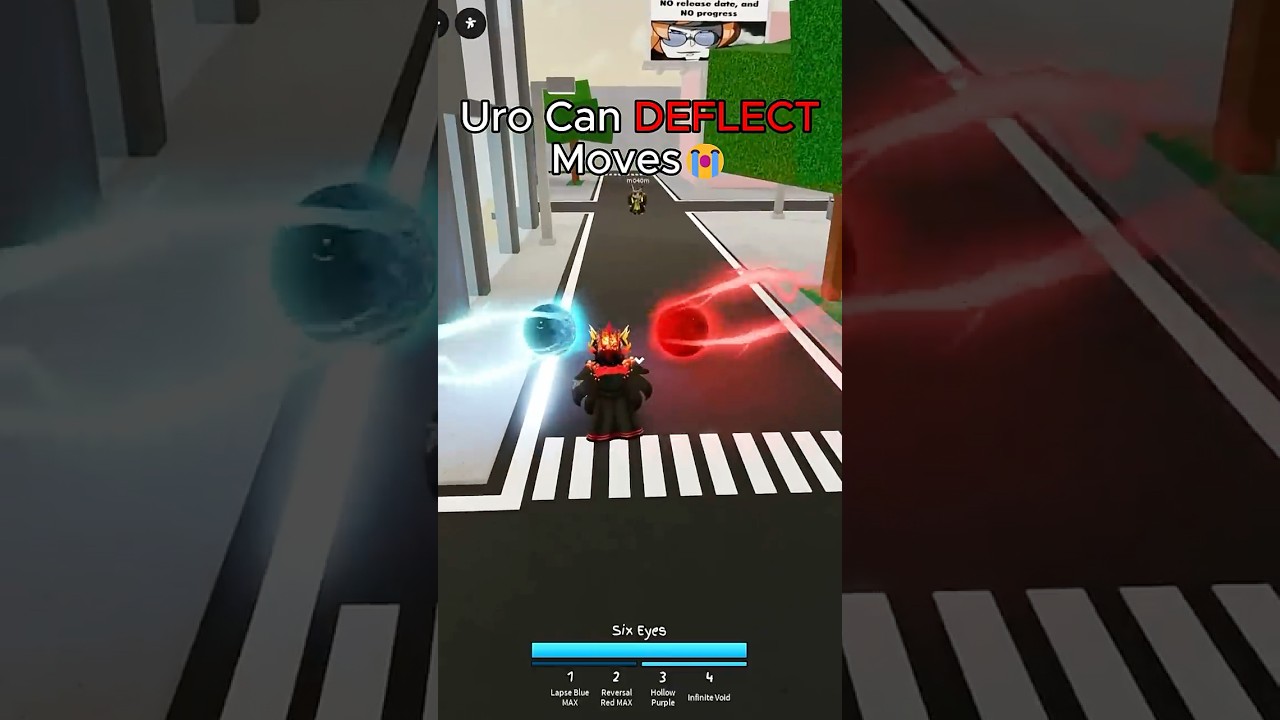 Uro Can DEFLECT Moves 😭 #roblox #jjs #jjkgame