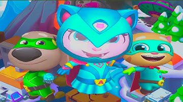 Talking Tom Hero Dash - Gameplay Walkthrough (IOS, Android)