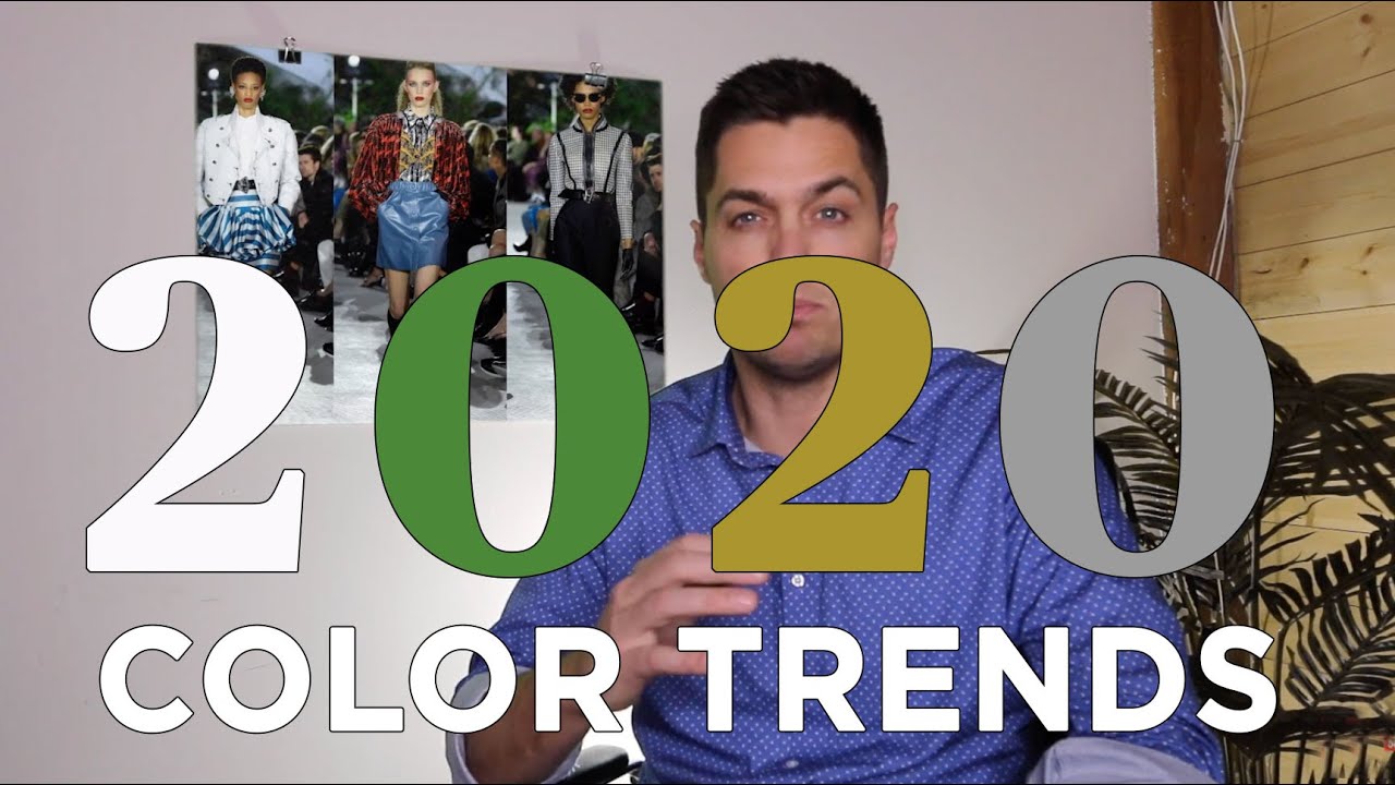 2020 Color Forecast - Color Trends for 2020 - YouTube