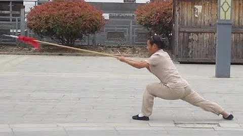 Wudang Kung Fu - Spear Form - Zhi Wu Qiang