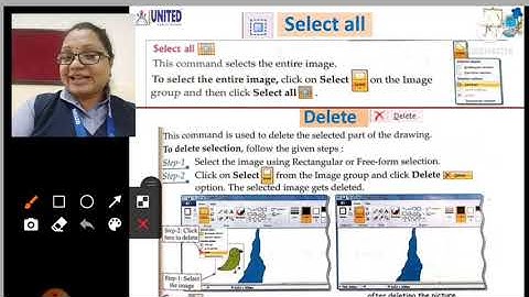 The United Public School Std-3 Computer Ch-3 (Explanation Part-2)
