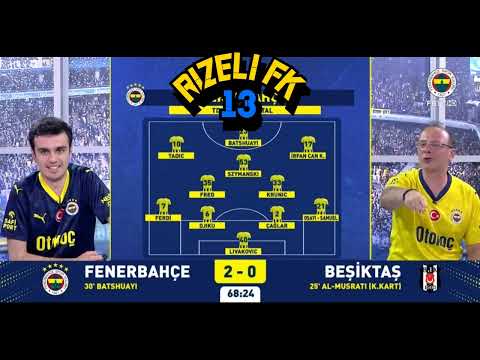 Fenerbahçe 2-1 Beşiktaş - FB TV GOL ANLARI - 27 Nisan 2024